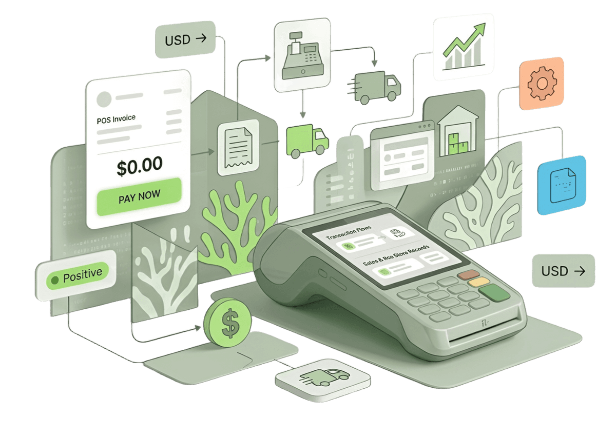 Coral Billing platform illustration